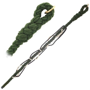 Picture of Fast Rope w/Standard Eye Splice Termination, Steel Ring Attachment Option, and Fast Rope Insertion/Extraction System (F.R.I.E.S.) Loops